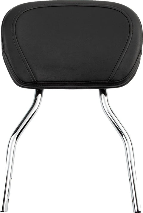 Cobra Short Round Sissy Bar Chrome with Pad (02-8770)