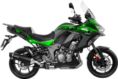 LeoVince Nero Slip-on Mufflers Kawasaki Versys