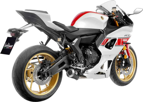 LeoVince Exhaust LV-10 Carbon Yamaha R7 MT-07 XSR