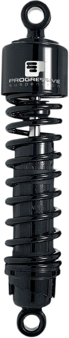 Progressive Suspension 412 Series Shocks Without Covers Black 14.25"