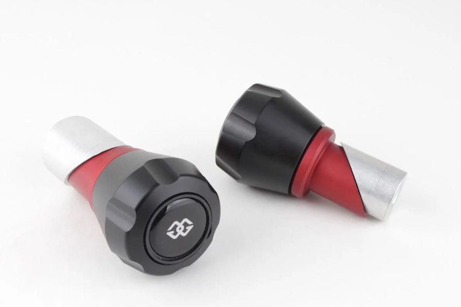 Gilles Tooling GTA Rear Motorcycle Axle Protectors Black/Red (GTA-R-Y01)