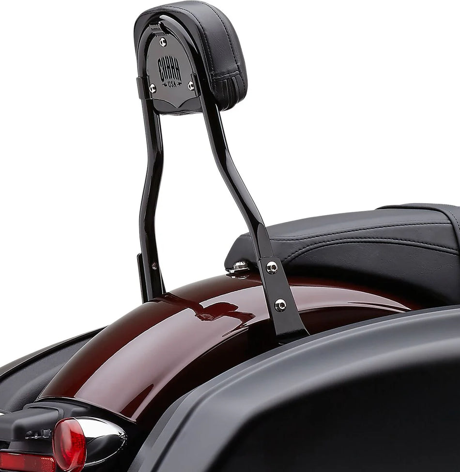 Cobra Detachable Round Backrest Black (602-2011B)