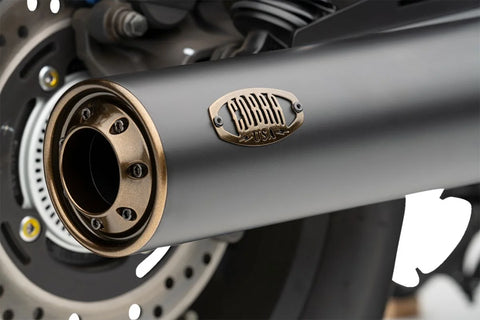 Cobra Slip-on Muffler Black with Bronze Tip (1140BZ)