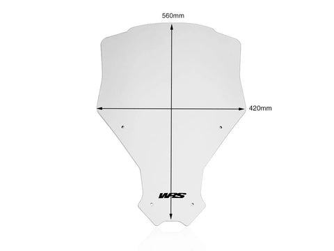 WRS Caponord Windscreen Clear (HO028T)