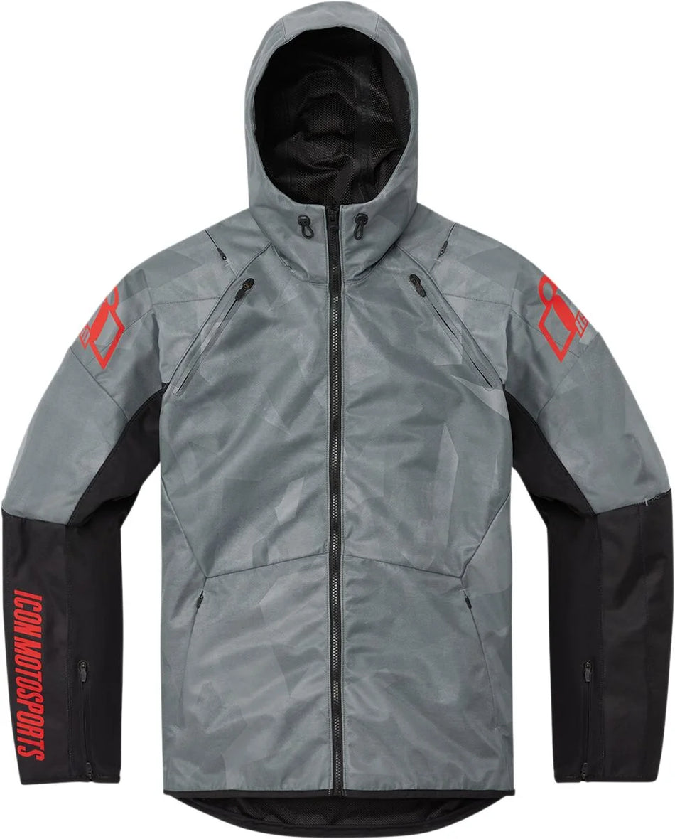ICON Airform Battlescar CE Jacket Grey