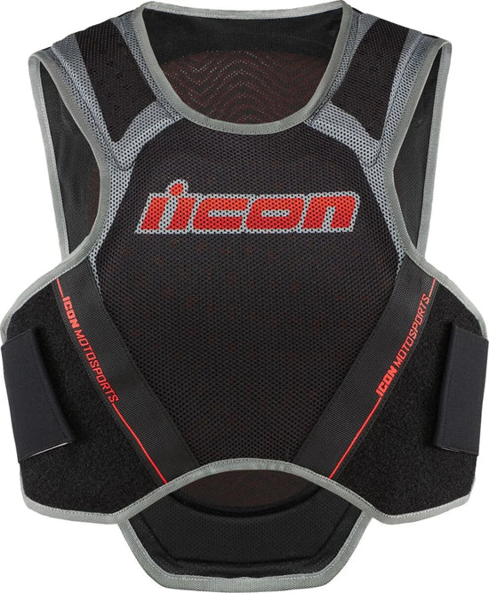 ICON Field Armor Softcore Vest Black/Grey/Red