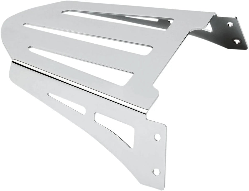 Cobra Laser Cut Sissy Bar Luggage Rack Chrome (02-3601)