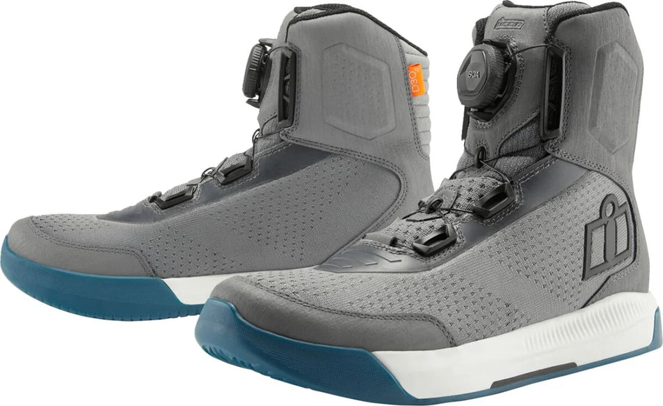 ICON Overlord Vented CE Boots Grey