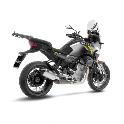 LeoVince LV-14 Stainless Steel Slip-on Muffler Ece Moto Guzzi Pff Rider Assistance Solution…