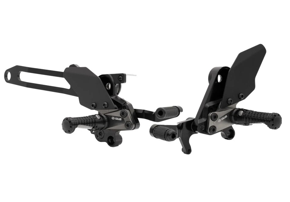 Gilles Tooling AS31GT3 Adjustable Rearset Black (AS31GT3-H16-B)
