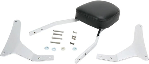 Cobra Tall Square Sissy Bar Chrome with Pad (02-5245)