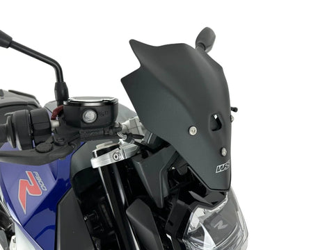 WRS Touring Windscreen Matt Black (BM101NO)