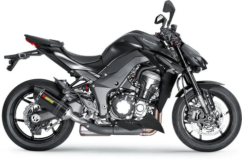 Akrapovic Slip-on Line Dual Muffler Carbon Kawasaki (S-K10SO18-HZC)