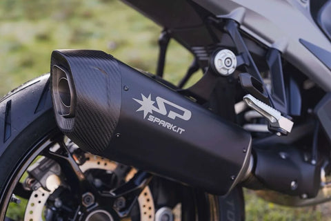 Spark Fighter EVO Slip-on Muffler Titanium Black (GBM0609BOM)