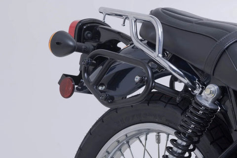 SW-Motech Legend Gear LC2 Side Bag System Black Edition — Kawasaki Meguro S1 / W 230