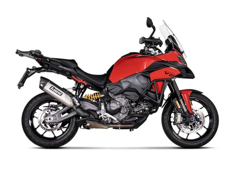 Akrapovic Slip-on Line Muffler Titanium Ducati Multistrada V2 / Travel