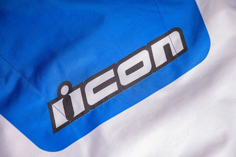 ICON Airform Retro Textile Jacket Blue/White