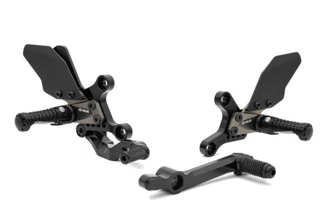 Gilles Tooling AS31GT3 Adjustable Rearset Black (AS31GT3-Y17-B)