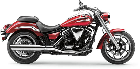Cobra Slip-on Mufflers Chrome with Slash Cut Tip (2215)