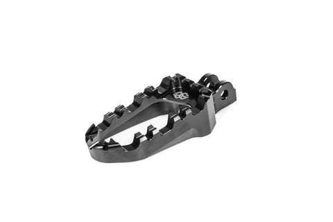 Gilles Tooling Pro-X Enduro Motorcycle Rider Footpegs Black (RGK-510-UF34-SET-B)