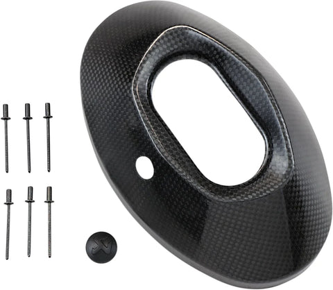 Akrapovic End Cap Set Carbon EC17