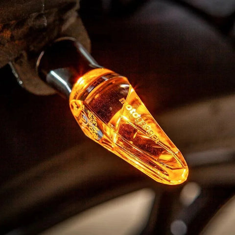 Motogadget mo.blaze ice Bolt-on LED Indicator Anodised Black
