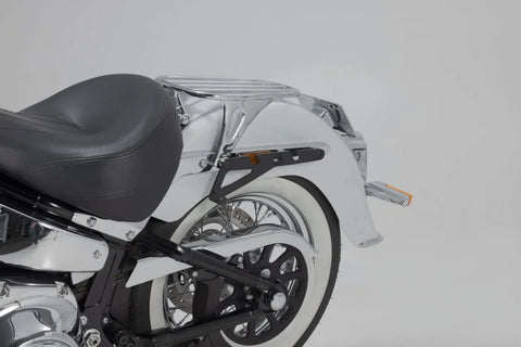SW-Motech Slh Side Carrier LH1 Left — Harley-Davidson Softail Deluxe 107