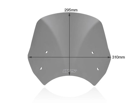 WRS Touring Windscreen Dark Smoked (BE005FS)