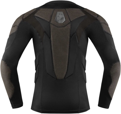 ICON Field Armor Compression Protective Base Layer Top Black