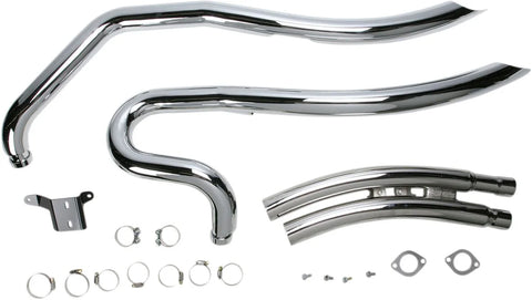 Cobra Swept Exhaust Chrome (3223)
