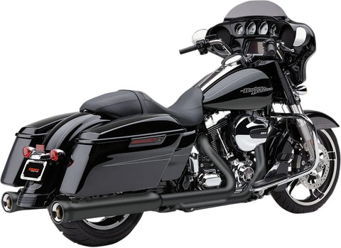 Cobra 4-1/2" Tapered Slip-on Neighbor Hater Mufflers Raven Black