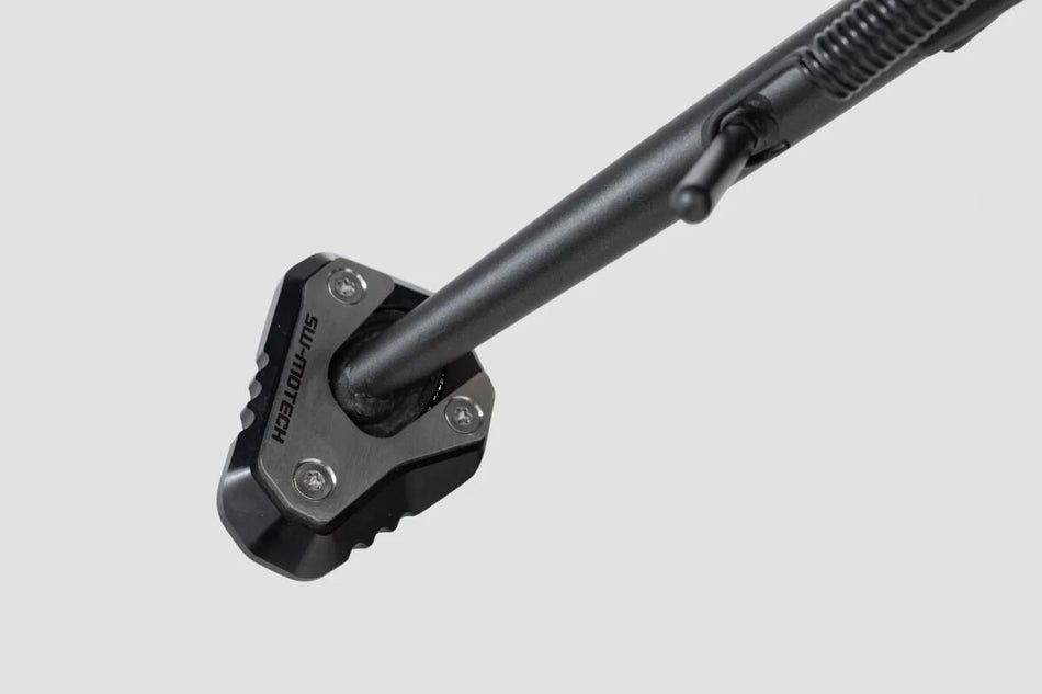SW-Motech Side Stand Foot Extension Black/Silver Kawasaki Z900, Z900RS/Cafe