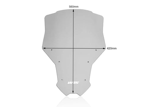 WRS Caponord Windscreen Smoked (HO024F)