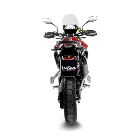 LeoVince LV One EVO Black Edition Slip-One Muffler Ece Triumph Rally PRO / Tiger GT