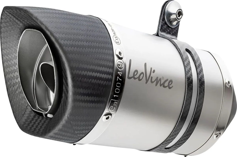 LeoVince LV PRO Stainless Steel Slip-on Muffler Moto Morini X Cape