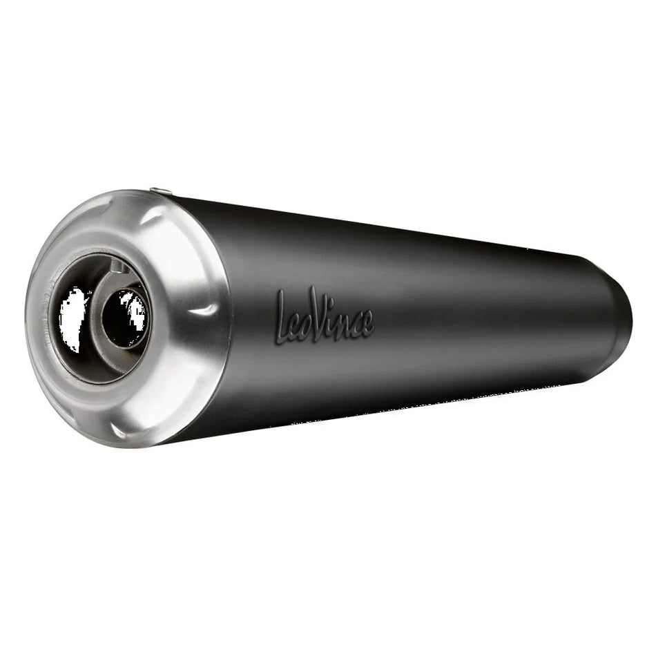 LeoVince LV Classic Racer Black Edition Slip-on Muffler Royal Enfield Classic / Meteor