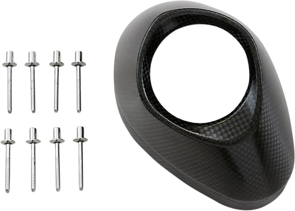 Akrapovic Replacement End Cap Carbon Universal (V-EC28)