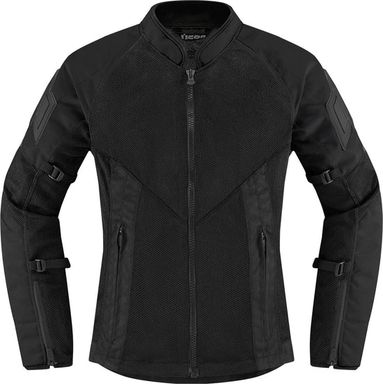 ICON Mesh AF Women's CE Textile Jacket Black
