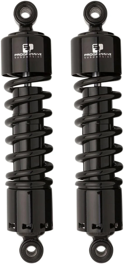 Progressive Suspension 412 Series Heavy-Duty Shocks Without Covers Black 11" (412-4045B)