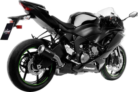LeoVince Muffler LV10 Blk Kawasaki ZX6R