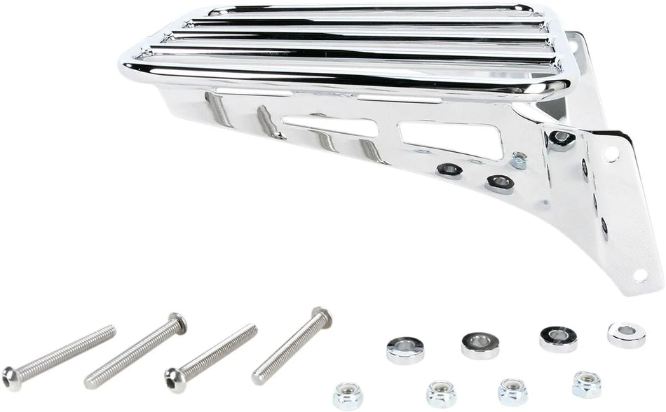 Cobra Tubular Sissy Bar Luggage Rack Chrome (02-4466)