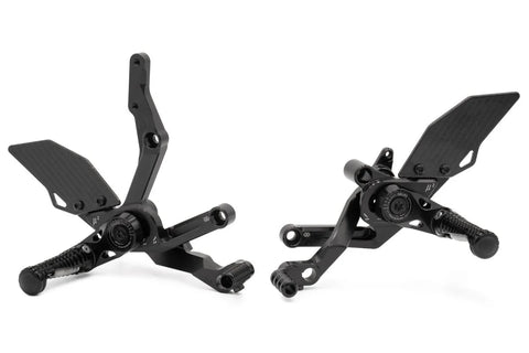 Gilles Tooling MUE2 Adjustable Rearset Black (MUE2-D05-B)