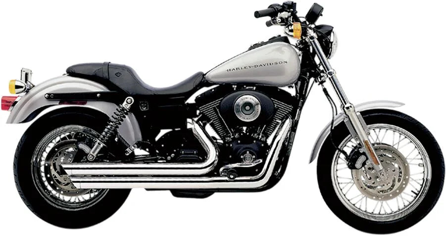 Cobra Speedster Slash Down Exhaust Chrome with PowerPort (6855)