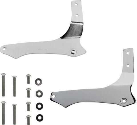 Cobra Short Round Sissy Bar Chrome with Pad (02-8765)