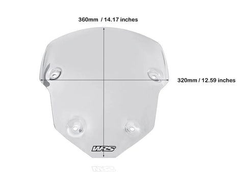 WRS Sport Windscreen Clear (TR004T)