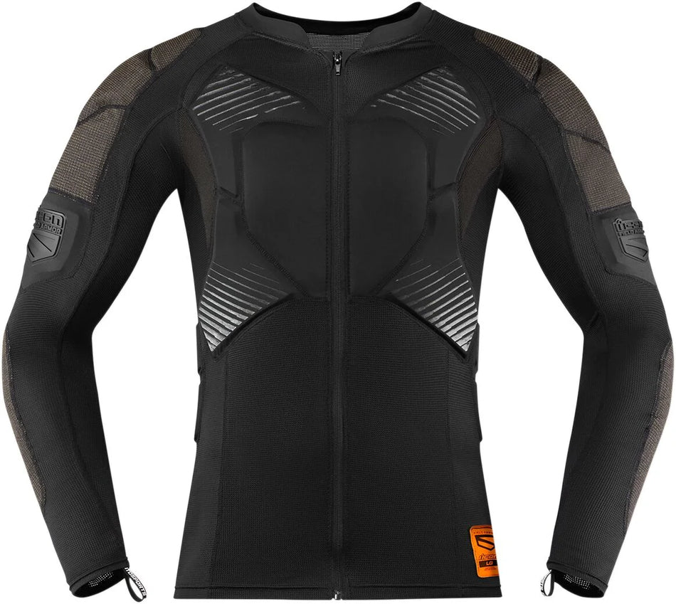 ICON Field Armor Compression Protective Base Layer Top Black