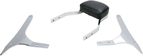 Cobra Mini Square Sissy Bar Chrome with Pad (02-4725)