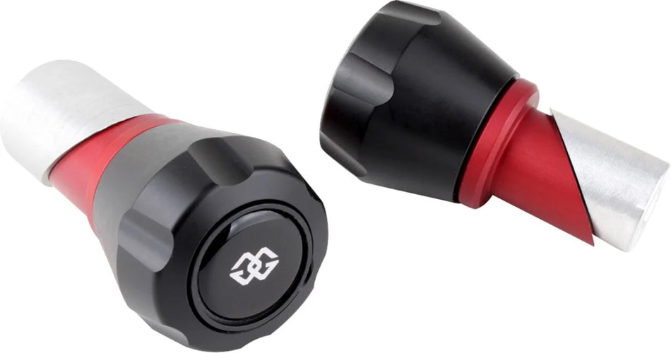 Gilles Tooling GTA Rear Motorcycle Axle Protectors Black/Red (GTA-R-A01)