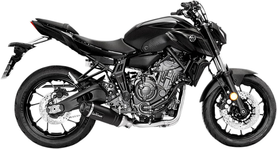 LeoVince Exhaust EVO MT 07 Black