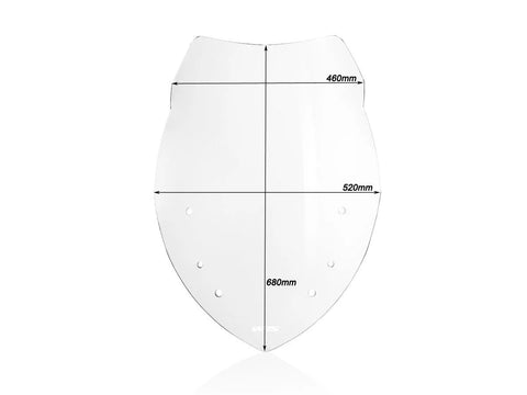 WRS Touring Windscreen Clear (BM039T)
